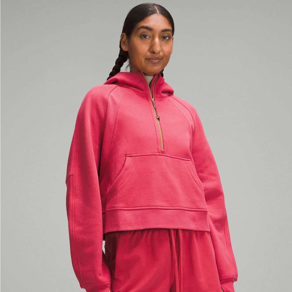 Scuba Oversized Half-Zip Hoodie *Gold Zip